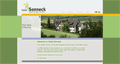 Desktop Screenshot of hotel-sonneck.com